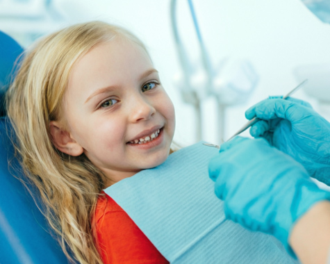 Лечение кариеса молочного зуба под "ключ"